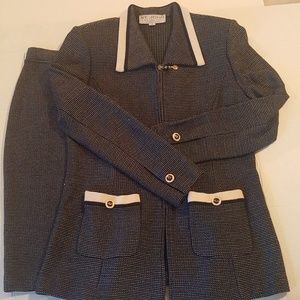 St. John Santana Knit Skirtsuit